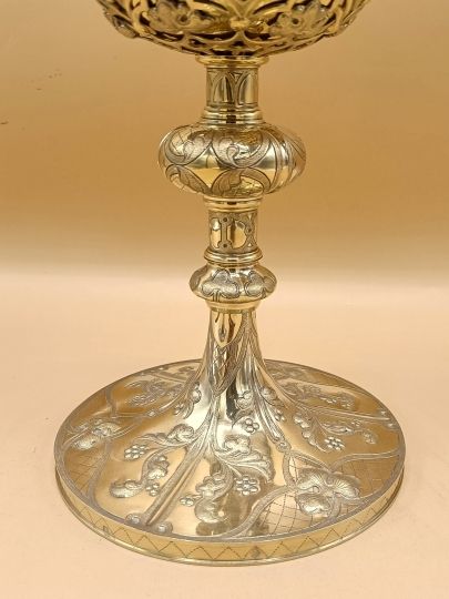 Pisside argento dorato 1900 Froment-Meurice