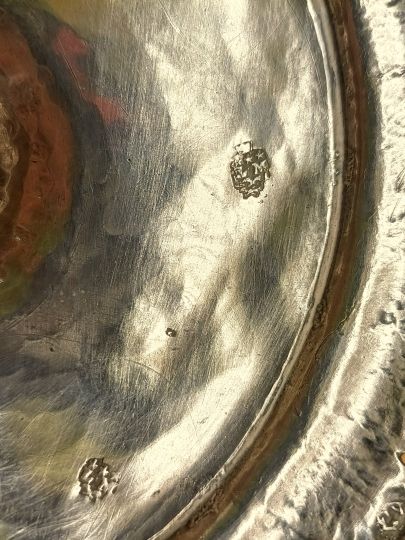 Calice à palmettes argent fin XVII° Epoque Louis XIV