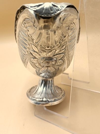 Navicella in argento , primi 800 -Turibulo