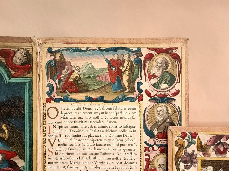 Altar cards XVIIth c.