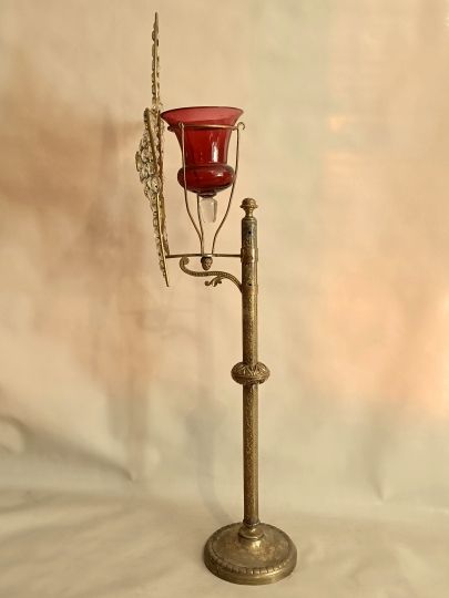 Grande lampada con la Stella del'Avvento fine 800