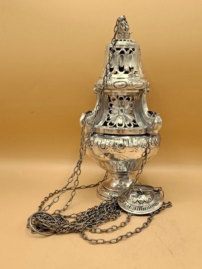 Censer in solid silver circa 1800
