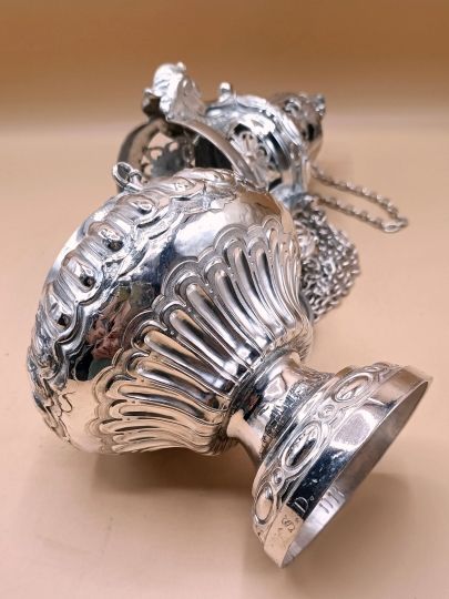 Thurible in solid silver circa 1830
